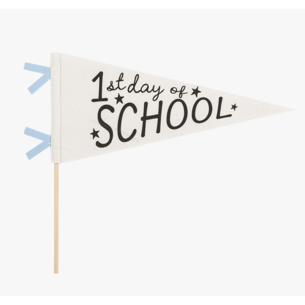 First & Last Day Of School Felt Pennant Set