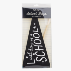 First & Last Day Of School Felt Pennant Set