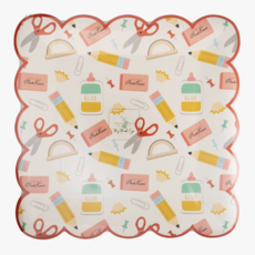 School Icons Plates