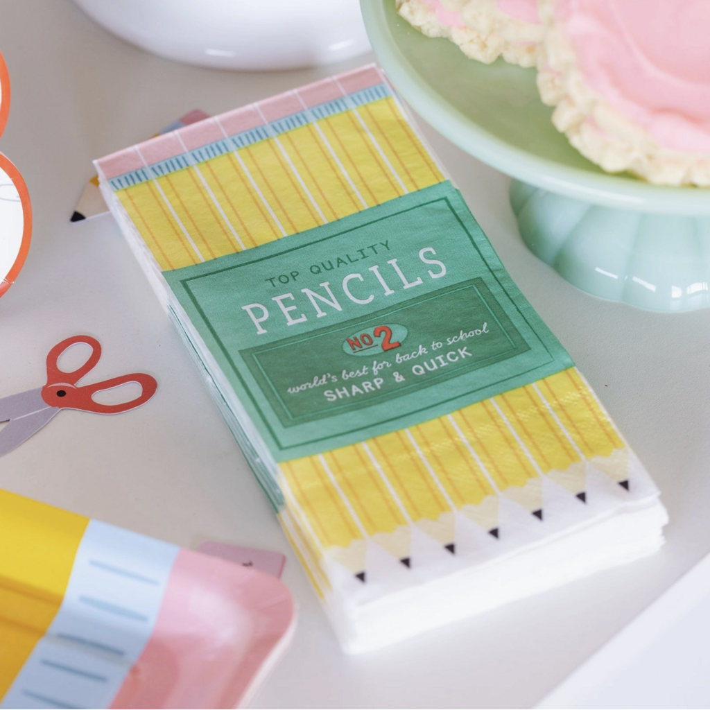 Pencils Dinner Napkins
