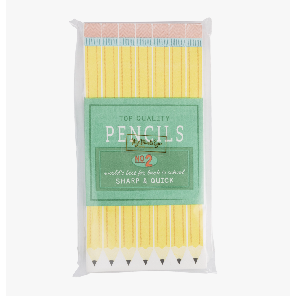 Pencils Dinner Napkins