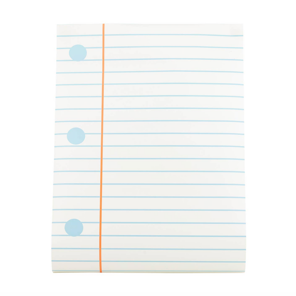 Lined Paper Table Runner