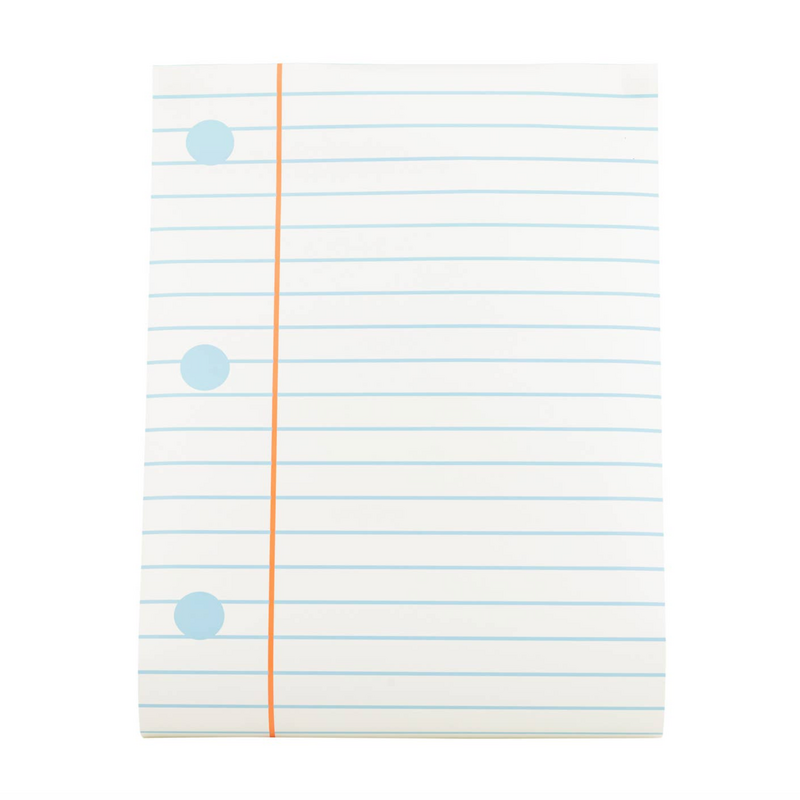 Lined Paper Table Runner