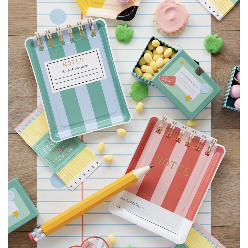 Lined Paper Table Runner