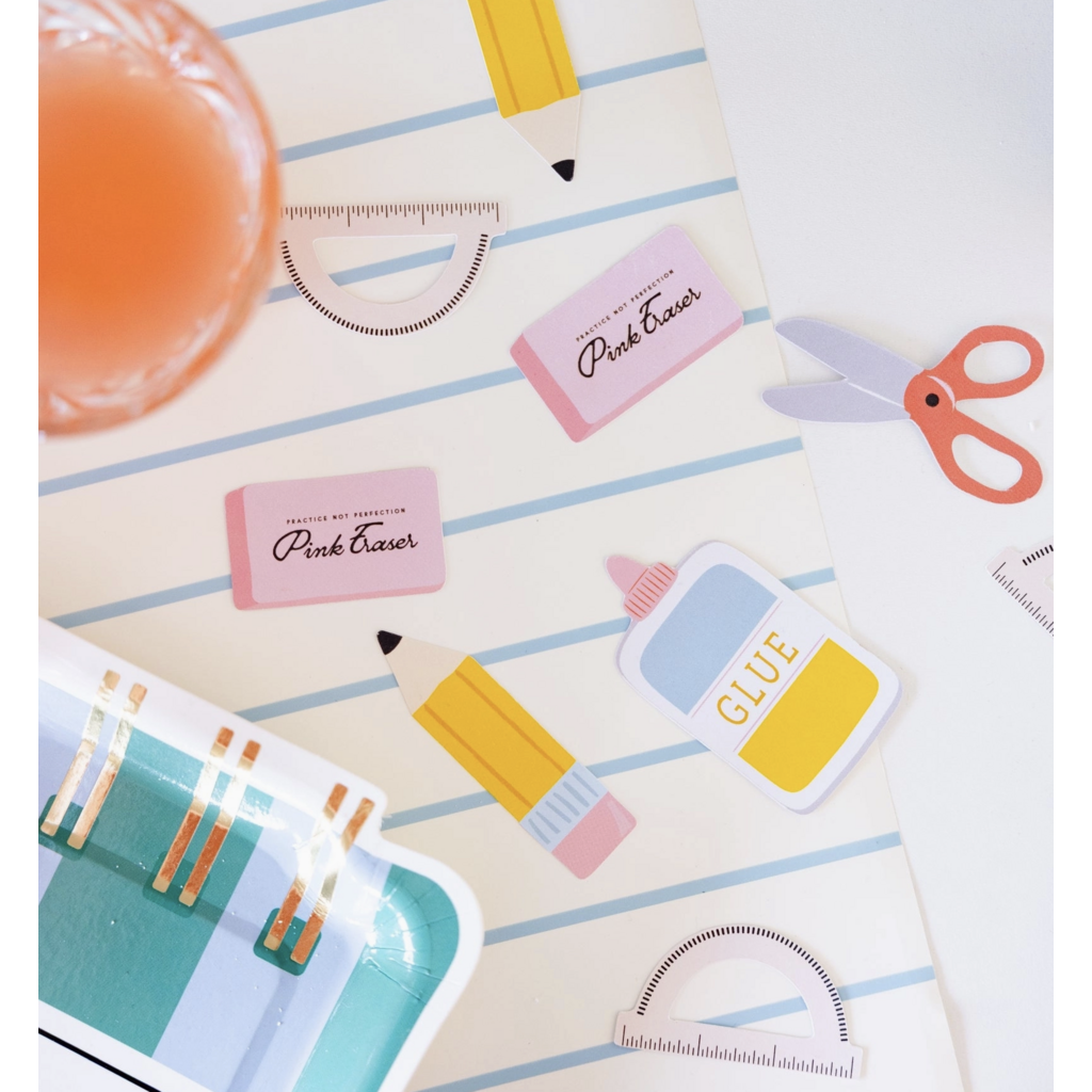 School Table Scatter Confetti