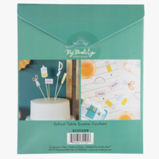 School Table Scatter Confetti