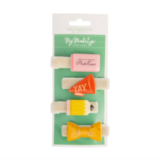 Back To School Resin Barrettes