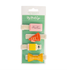 Back To School Resin Barrettes