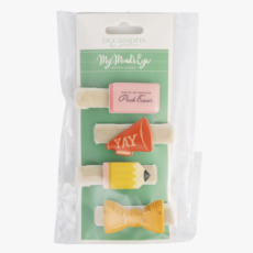 Back To School Resin Barrettes