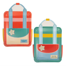 Backpack Shaped Plate Set