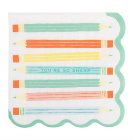 Pencil Cocktail Napkins