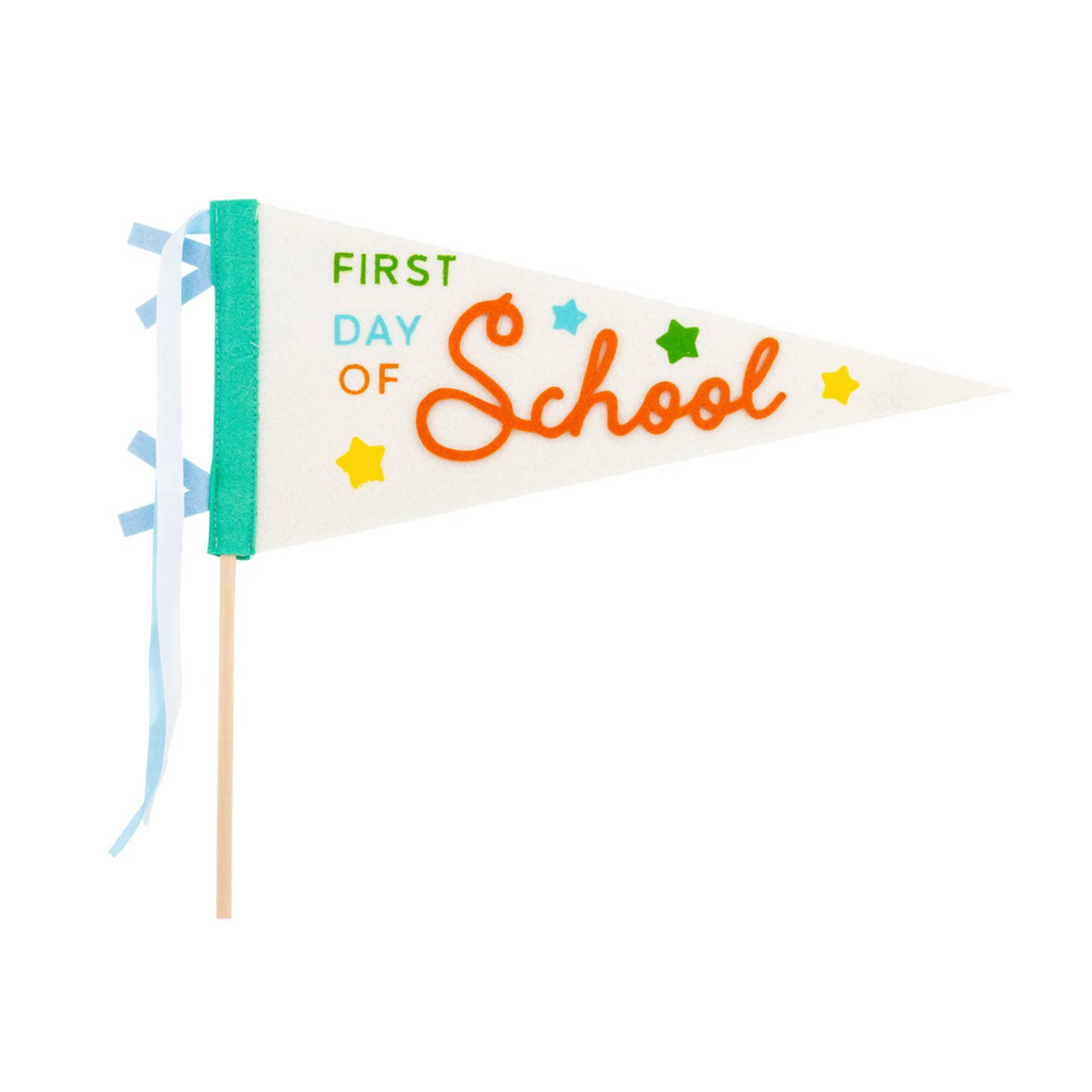 First Day Of School Felt Pennant
