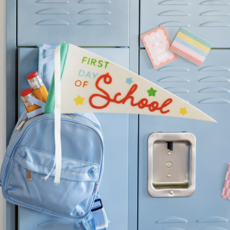 First Day Of School Felt Pennant