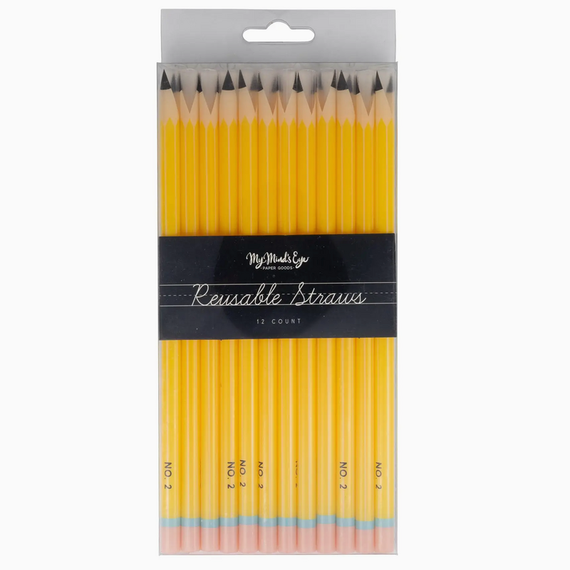 Pencil Reusable Straws