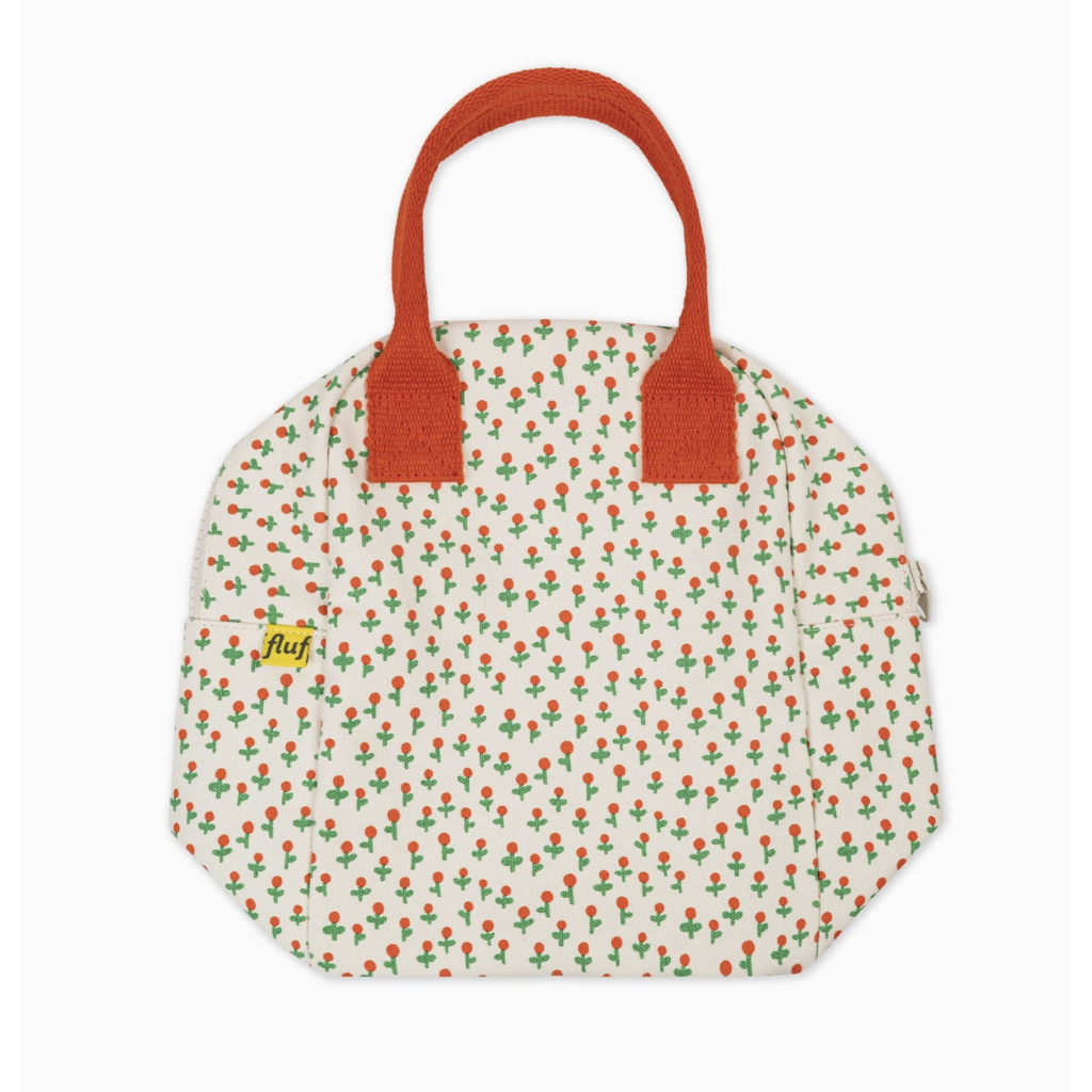 Tiny Roses Zipper Lunchbox