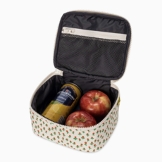 Tiny Roses Mini Zip Cube Lunchbox