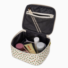 Tiny Roses Mini Zip Cube Lunchbox