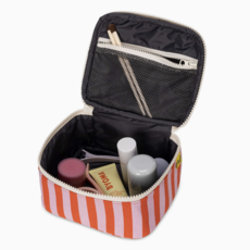 Awning Stripe Pink Mini Zip Cube Lunchbox