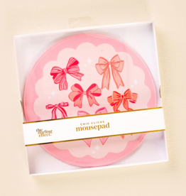 Blushing Bows Mouse Pad