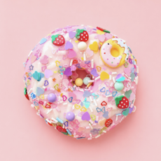 Sugar Rush Donut Taba Squishy