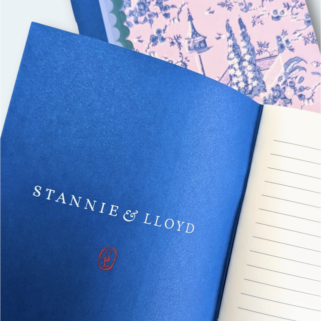 Modern Toile Pocket Notebook Duo