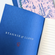Modern Toile Pocket Notebook Duo