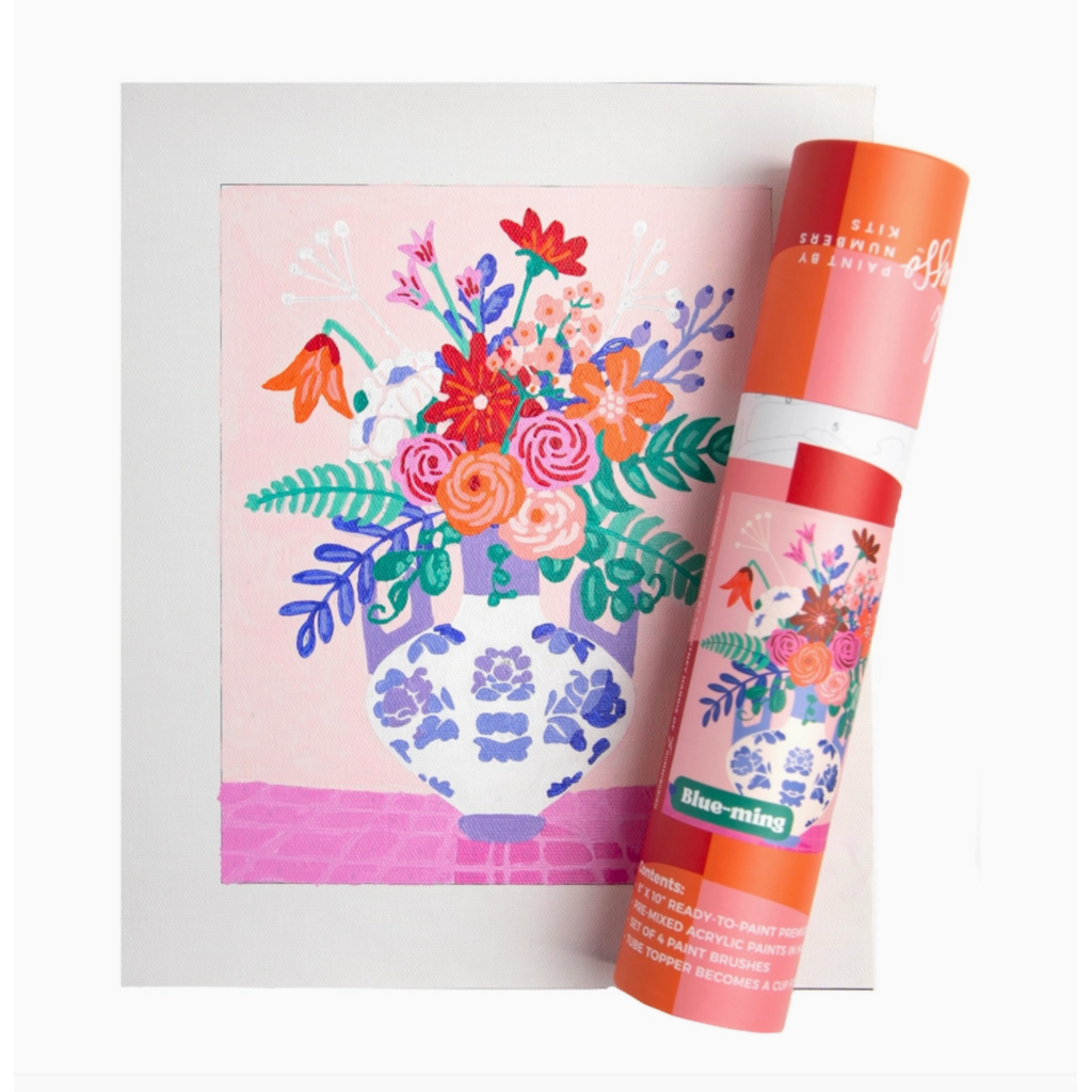Blue-Ming Paint By Numbers Kit