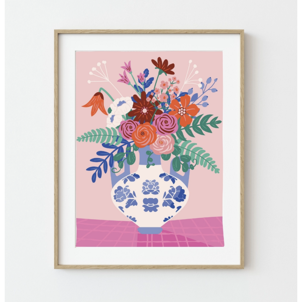 Blue-Ming Paint By Numbers Kit
