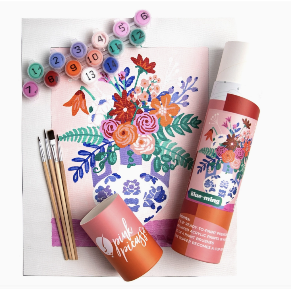 Blue-Ming Paint By Numbers Kit