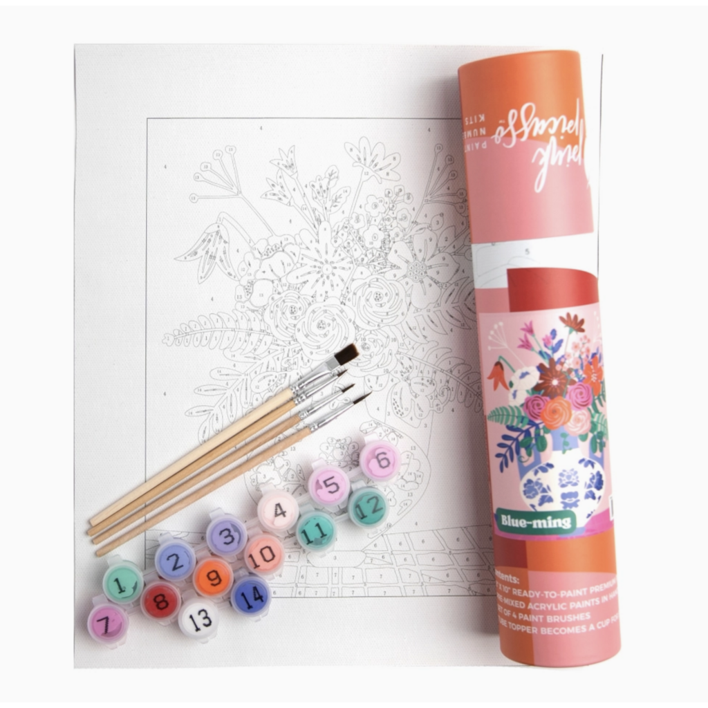 Blue-Ming Paint By Numbers Kit
