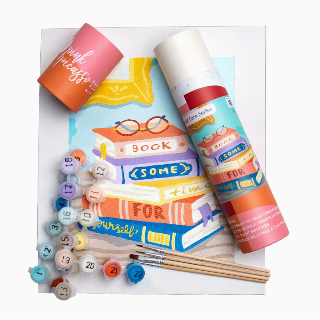 Book Some Time Paint By Numbers Kit