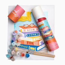 Book Some Time Paint By Numbers Kit