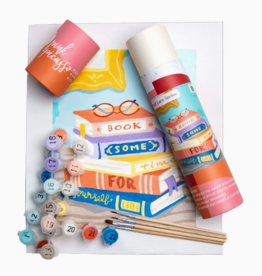 Book Some Time Paint By Numbers Kit