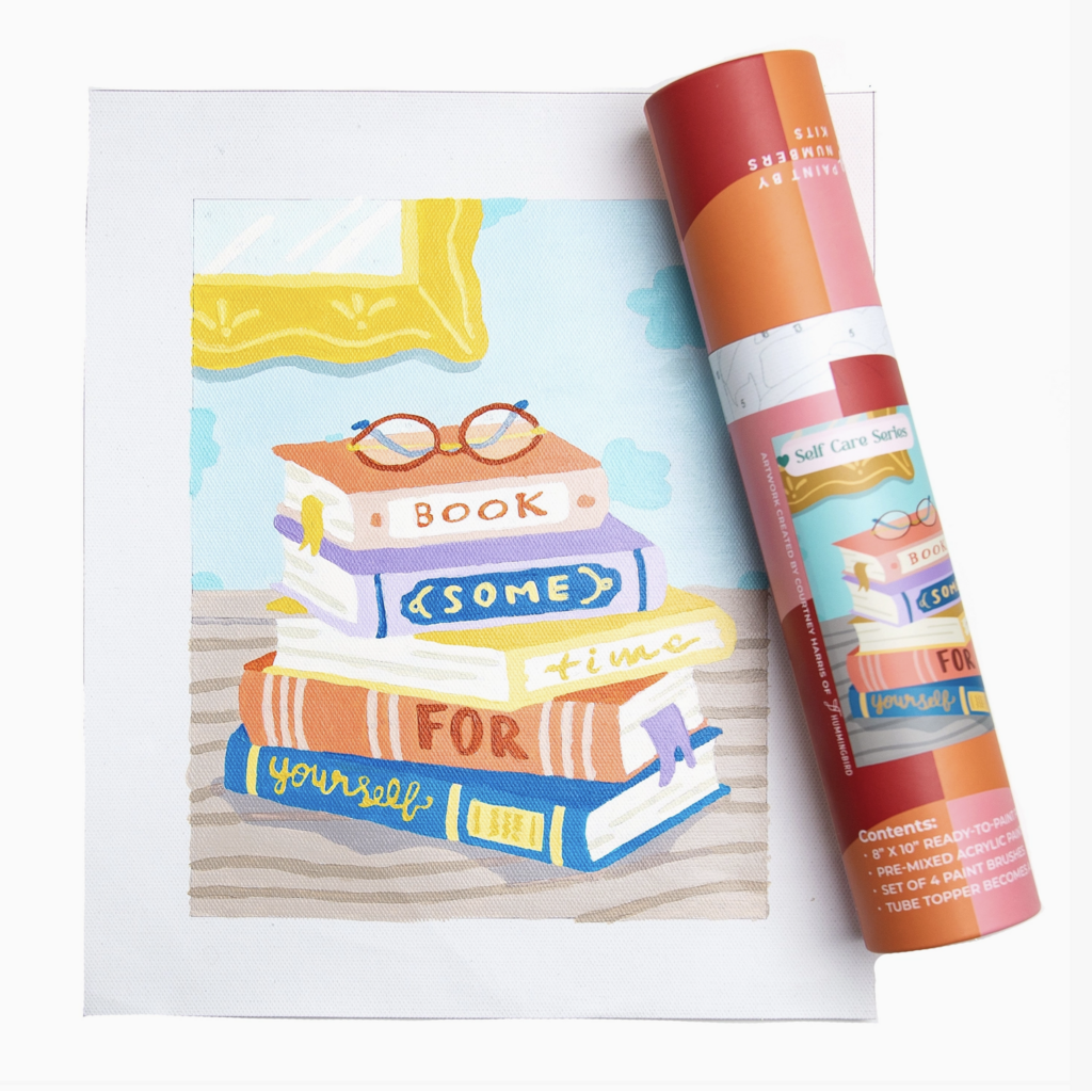 Book Some Time Paint By Numbers Kit