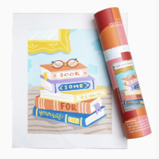 Book Some Time Paint By Numbers Kit