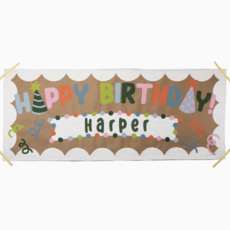 Happy Birthday Banner By Number Kit