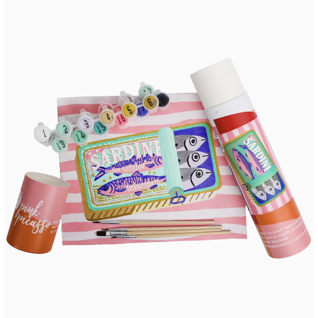 Sealed With A Fish Paint By Numbers Kit