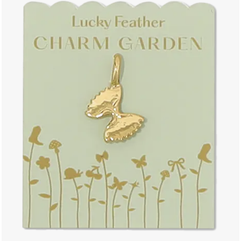 Charm Garden Gold Bowtie Pasta Charm