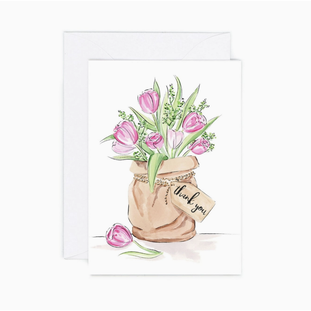 Thank You Blooms Mini Card
