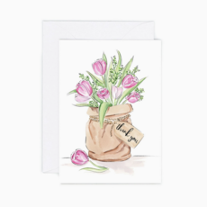 Thank You Blooms Mini Card