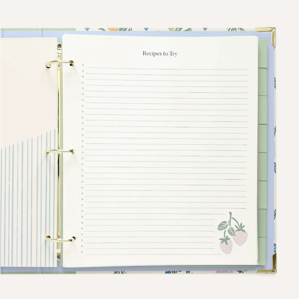 Recipe Binder