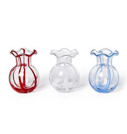 Ruffled Ribbon Vase