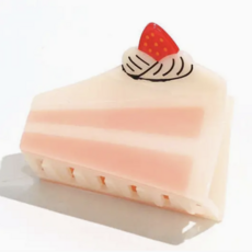 Midi Cake Slice Hair Claw Clip