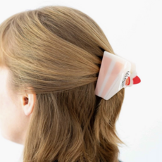 Midi Cake Slice Hair Claw Clip