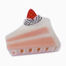 Midi Cake Slice Hair Claw Clip