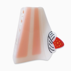 Midi Cake Slice Hair Claw Clip