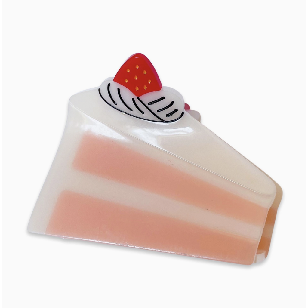 Midi Cake Slice Hair Claw Clip