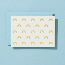 Rainbow Pattern Letterpress Card Box Set