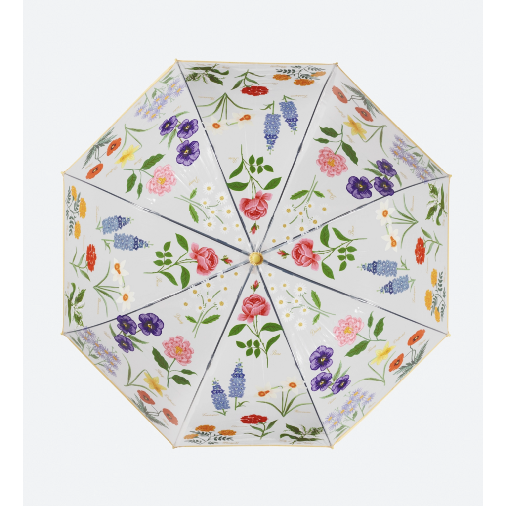 Garden Study Clear Umbrella