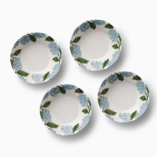 Hydrangea Melamine Bowls